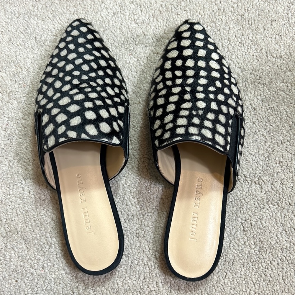 NEW Jenni Kayne Genuine Calf Hair Mule - Picture 5 of 11